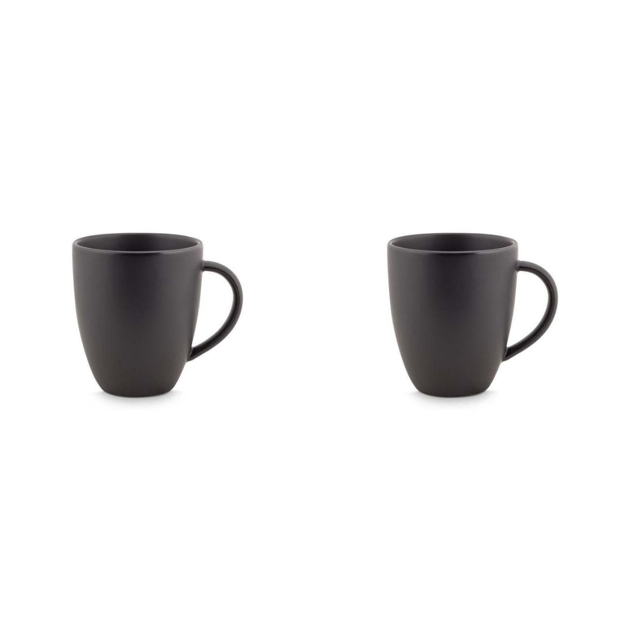 vtwonen Koffie- en Theemokken Koffie- & Theemok 250ml - 2-delige set | Zwart